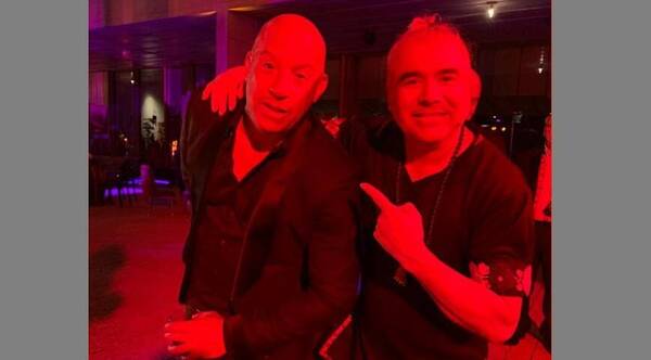 Músico paraguayo cuenta que Vin Diesel "se emocionó con el guaraní"
