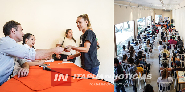 DIEGO AQUINO: “INSTAMOS A LOS JÓVENES A QUE SE INSCRIBAN AL PROGRAMA DE APORTE ECONÓMICO” - Itapúa Noticias