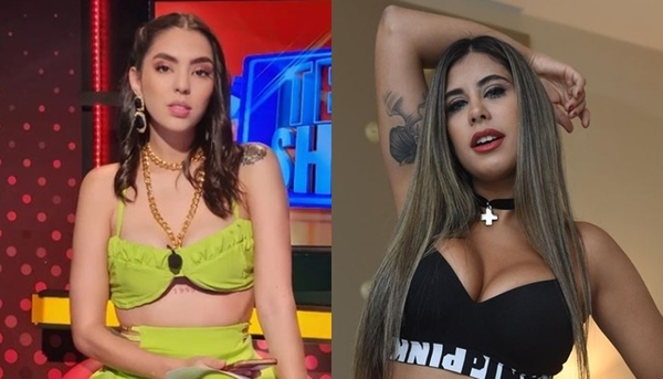Fulminante disparo de Maga Caballero hacia Natty Balbuena - Teleshow