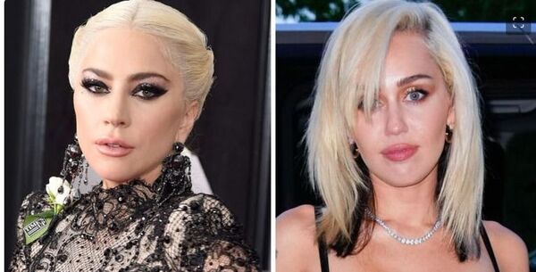 Suenan más los rumores de una colaboración entre Miley Cyrus y Lady Gaga