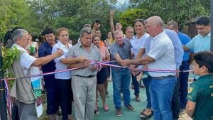 Inauguraron mejoras de espacios recreativos en la ciudad de Villa Hayes