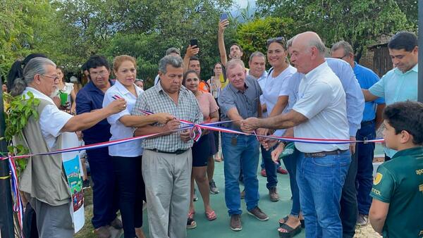 Inauguraron mejoras de espacios recreativos en la ciudad de Villa Hayes