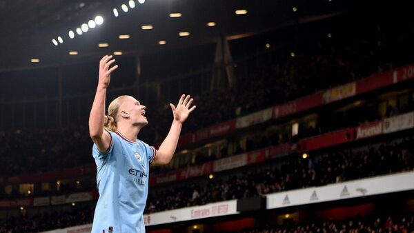 Haaland iguala el récord goleador de Sergio Agüero
