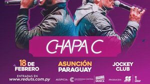 Chapa C se presentará en el Carnavaloon