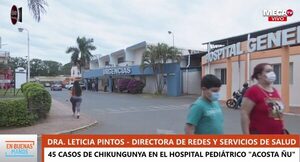 Unos 17 niños con chikungunya están internados en unidad de terapia intensiva en el Hospital Acosta Ñu - Megacadena — Últimas Noticias de Paraguay