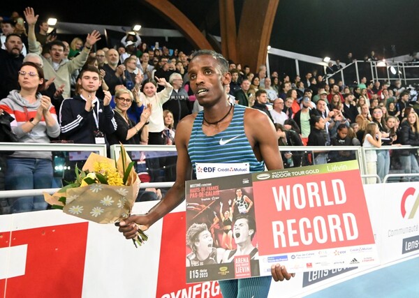 Diario HOY | Etíope Girma logra nuevo récord mundial en 3.000 metros 'indoor'