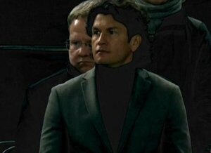 Versus / Nelson Haedo, espectador de lujo de un partido de Champions League