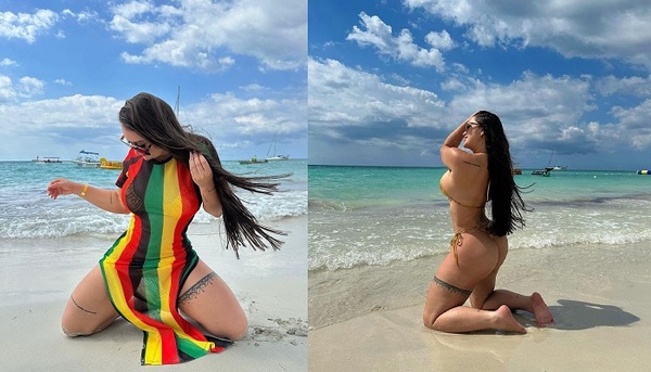 Pamela Ruíz Díaz comparte más fotos en Jamaica - Teleshow