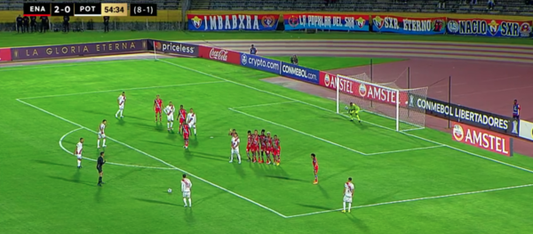 Versus / ¡La puso en el ángulo! El golazo de Gustavo Cristaldo en la Copa Libertadores