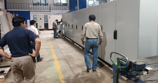 En días llegarían a Pilar los tableros para estación de control hídrico
