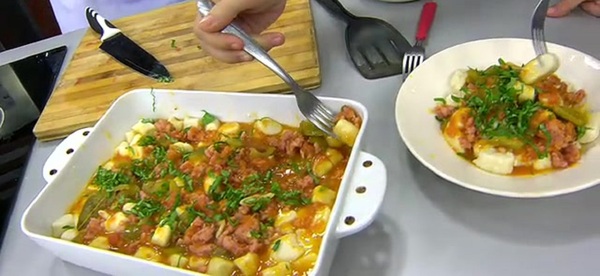 Bloque Cocina de la Mañana de Cada Día: Ñoquis de queso paraguay con salsa de salchicha - SNT
