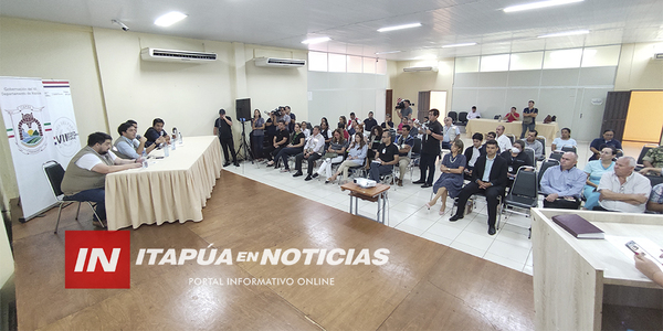 GOBERNADOR DE ITAPÚA RECIBIÓ A AUTORIDADES DE SALUD A NIVEL NACIONAL - Itapúa Noticias