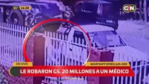 Robaron Gs. 20 millones a un médico - C9N
