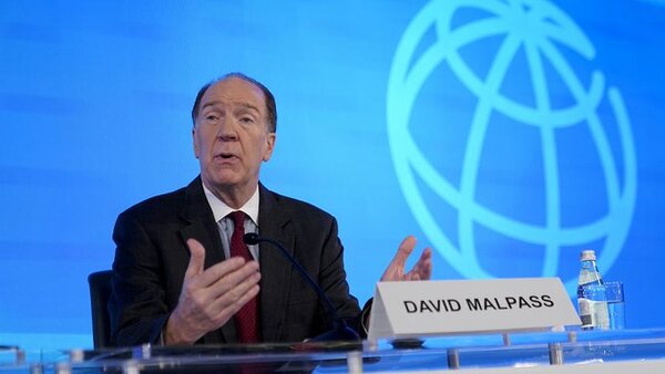 El presidente del Banco Mundial, David Malpass, anuncia su renuncia