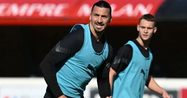 Versus / Ibrahimovic entrenó y jugó con su hijo de 16 años en el Milan