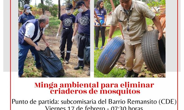 Realizarán minga ambiental este viernes en CDE