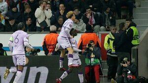 El Mónaco se impone al Leverkusen en un partido loco