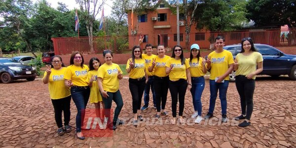 DEL PILAR VÁZQUEZ RECORRIÓ MAYOR OTAÑO CON UNA GRAN ACEPTACIÓN - Itapúa Noticias