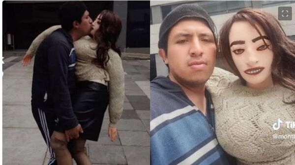 Hombre se comprometió con muñeca de trapo y anuncia que está embarazada