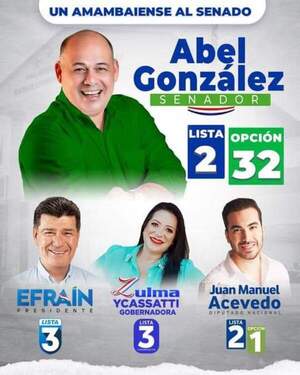 Abel Gonzalez: Seré la voz y seguiré defendiendo los intereses de cada amambaiense