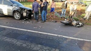 Ypané: joven de 19 años fallece tras choque contra camioneta - Policiales - ABC Color