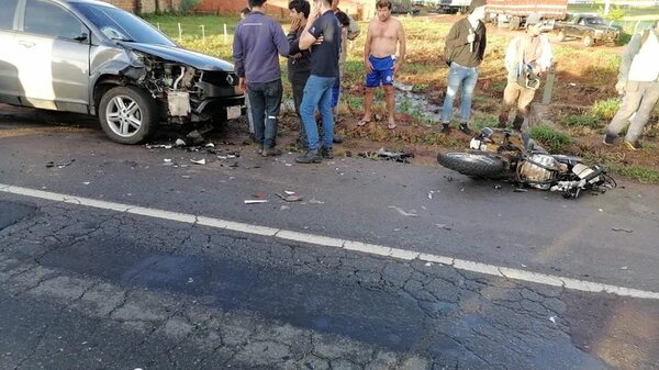 Ypané: joven de 19 años fallece tras choque contra camioneta - Policiales - ABC Color