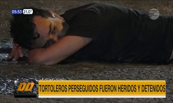 ''Tortoleros'' perseguidos fueron heridos y detenidos | Telefuturo