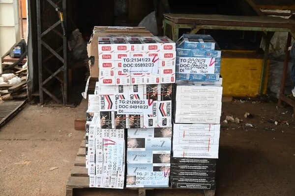 Paraguay inunda la región con cigarrillos de contrabando