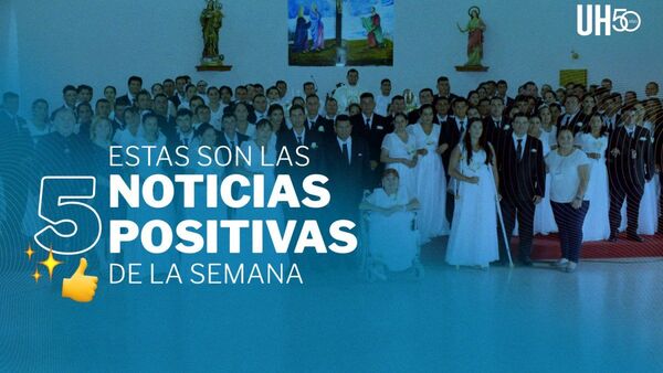 Boda comunitaria, carne paraguaya al exterior y otras noticias positivas