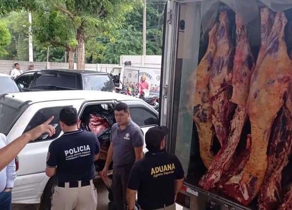 Video: incautan carne de origen desconocido en Limpio - Policiales - ABC Color