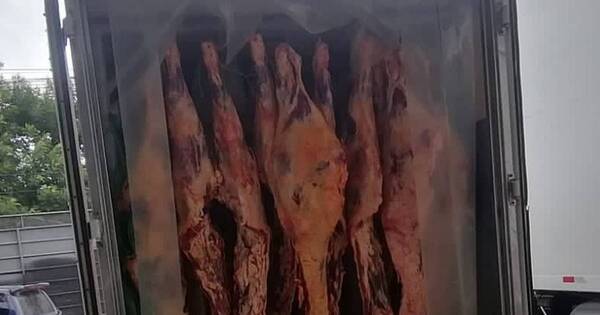 La Nación / Allanan depósito e incautan más de 25.000 kilos de carne en Limpio