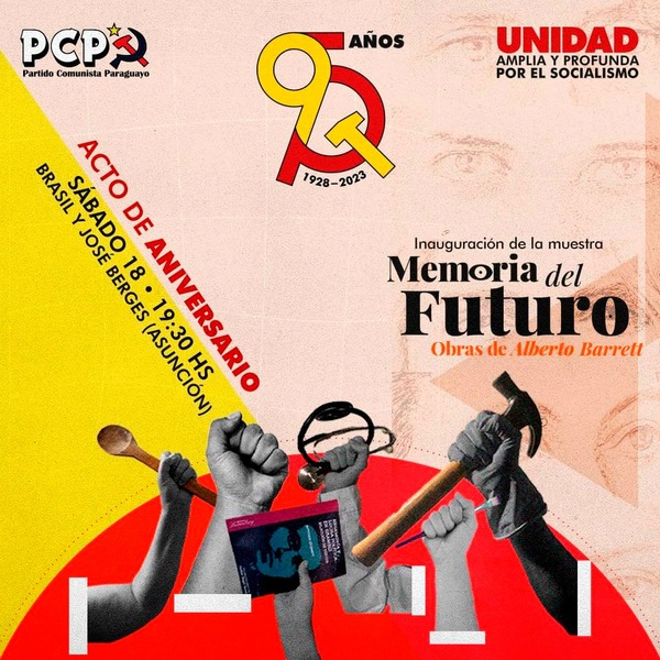 El PCP celebrará sus 95 años con la inauguración de la muestra “Memoria del Futuro” - .::Agencia IP::.