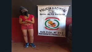 Mujer detenida tras tomar por asalto una casa y raptar a un bebe - Noticias Paraguay