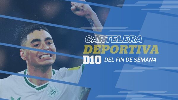 Cartelera deportiva con un partidazo para Miguel Almirón