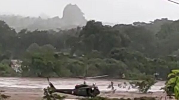 Rescatan a indígenas tras desborde del río Aquidabán en Amambay