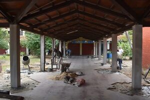 Institución educativa de Ayolas no iniciará clases por estar en plena refacción - Nacionales - ABC Color
