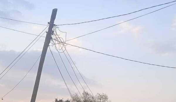 Varias compañías de San José de los Arroyos, sin servicio de energía eléctrica a causa del temporal - Noticiero Paraguay