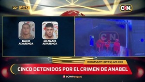 Cinco detenidos por el crimen de Anabel - C9N