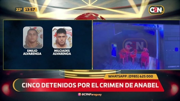 Cinco detenidos por el crimen de Anabel - C9N