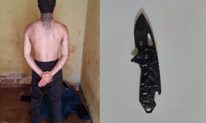 Pelea callejera deja un herido y un detenido