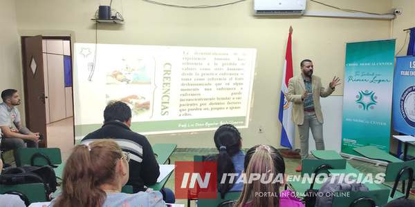 CRISOL MEDICAL CENTER REALIZÓ UNA IMPORTANTE CAPACITACIÓN DIRIGIDA A ENFERMEROS - Itapúa Noticias
