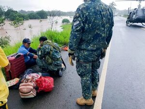 Desborde del Río Aquidaban: a 15 años de la última inundación, indígenas quedaron aislados - Nacionales - ABC Color