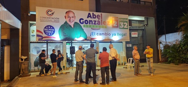 Senador Abel González habilitó Puesto de Comando en Ciudad del Este