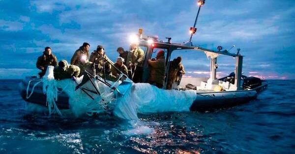 La Nación / EEUU finaliza búsqueda de restos del globo chino