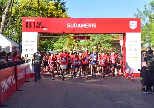 Con gran éxito se realizó “Sudameris Corre 5K-CNSB” - Empresariales - ABC Color