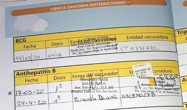 Desde el lunes pedirán libreta de vacunación en las escuelas