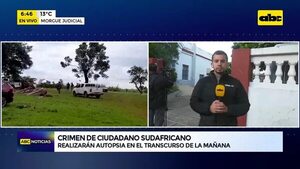 Crimen de ciudadano sudafricano - ABC Noticias - ABC Color