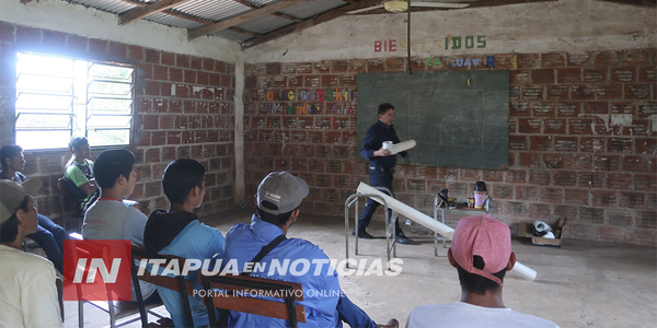 COMUNIDAD INDÍGENA DE GUAVIRAMI RECIBE CAPACITACIÓN DE FONTANERÍA - Itapúa Noticias