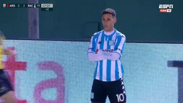 [VIDEO] ¡Tremendo misil y golazo de Matías Rojas para Racing de ashá!
