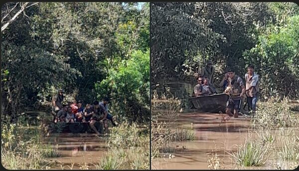 Inundación: FTC rescata 12 personas en Bella Vista Norte y Caminera clausura la ruta - La Tribuna